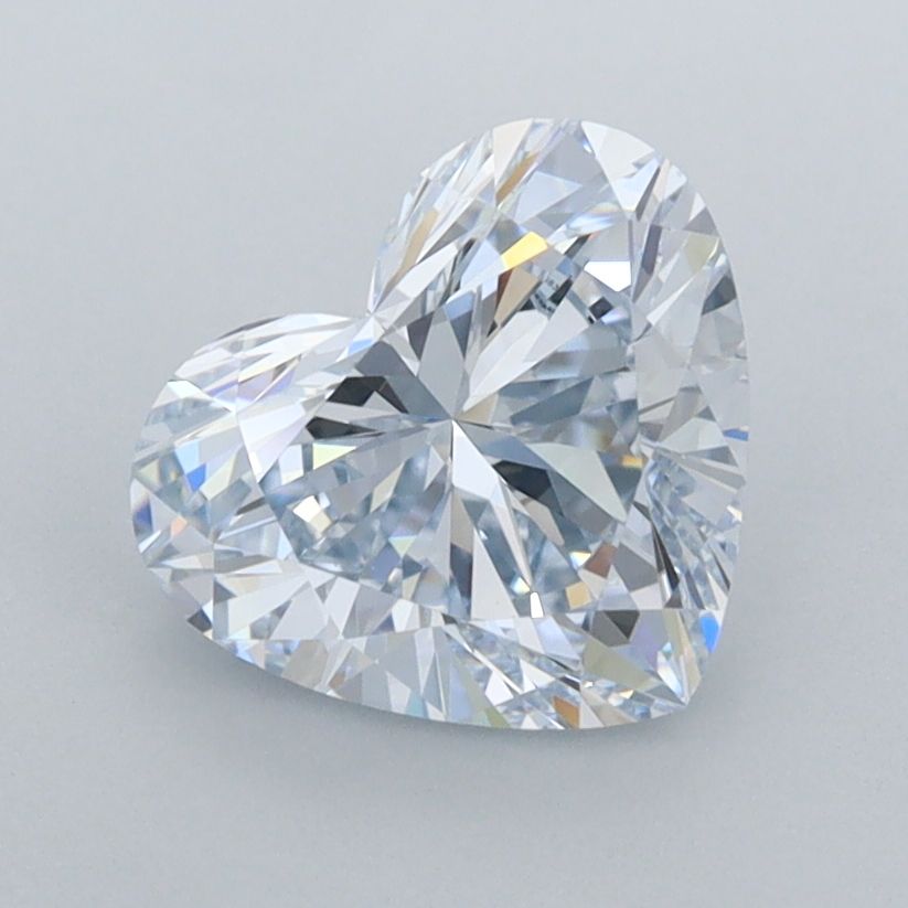 1.52 CT Fancy Light Blue HEART