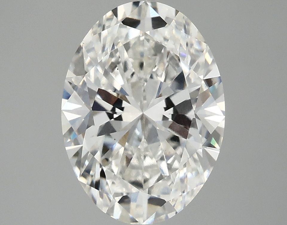 2.73 ct. oval Lab Grown Diamond front image