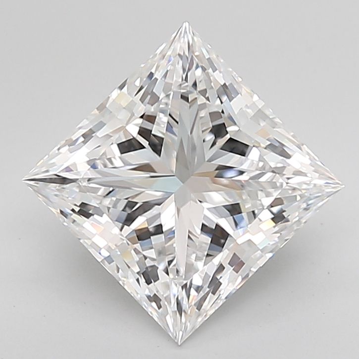 3.92 ct. princess Lab Grown Diamond front image
