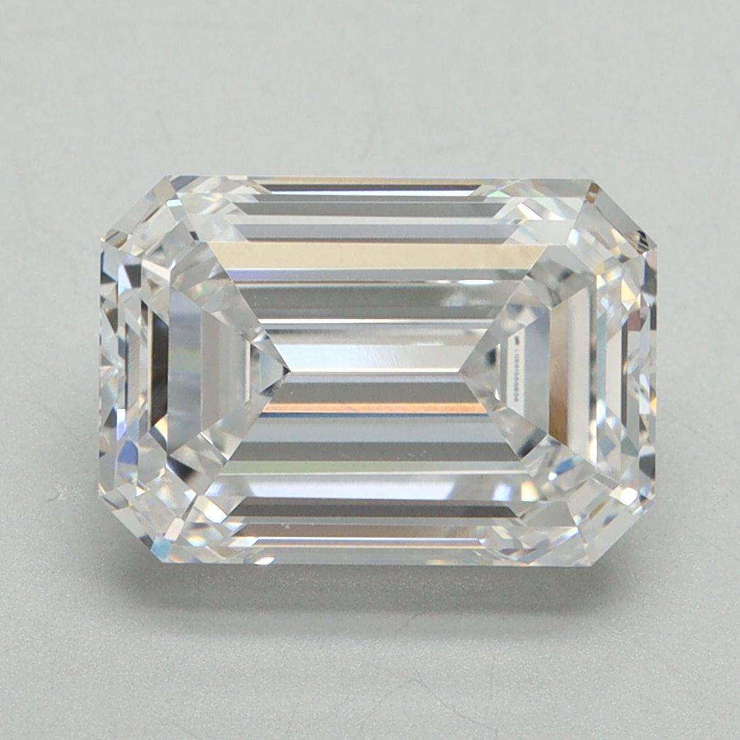 4.12 ct. emerald Lab Grown Diamond front image