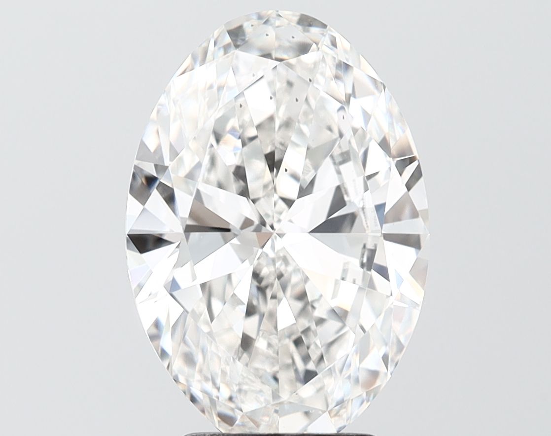 4.02 ct. oval Lab Grown Diamond front image