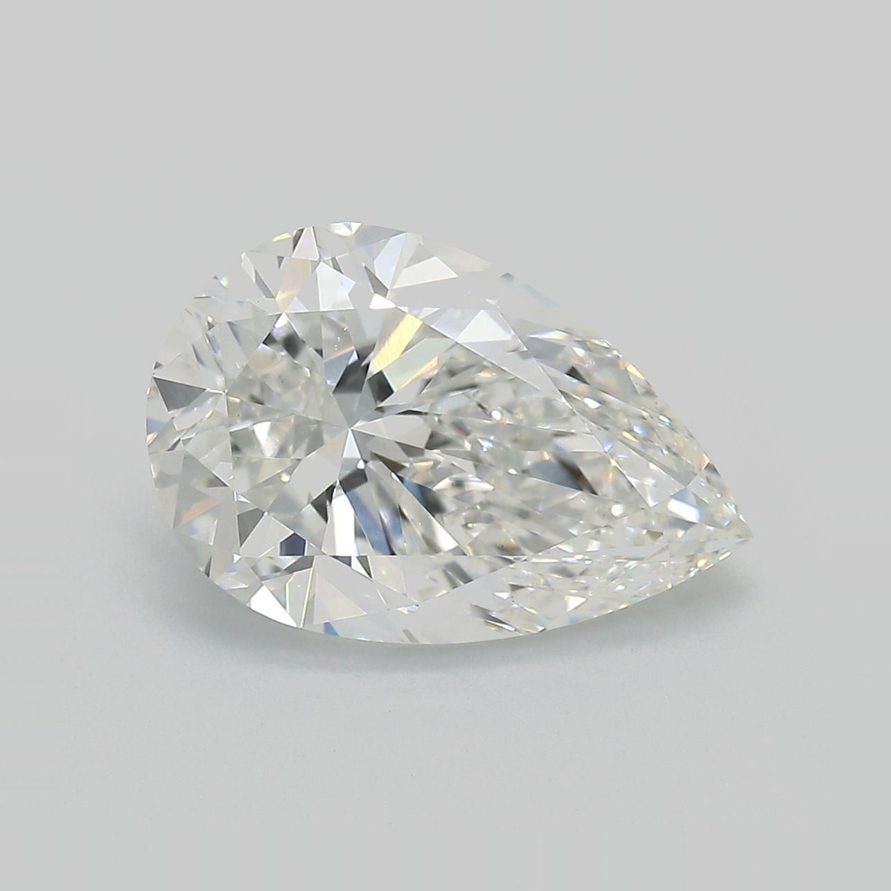 5.23 ct. pear Lab Grown Diamond front image