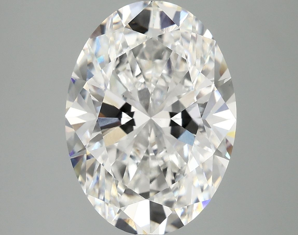 5.09 ct. oval Lab Grown Diamond front image