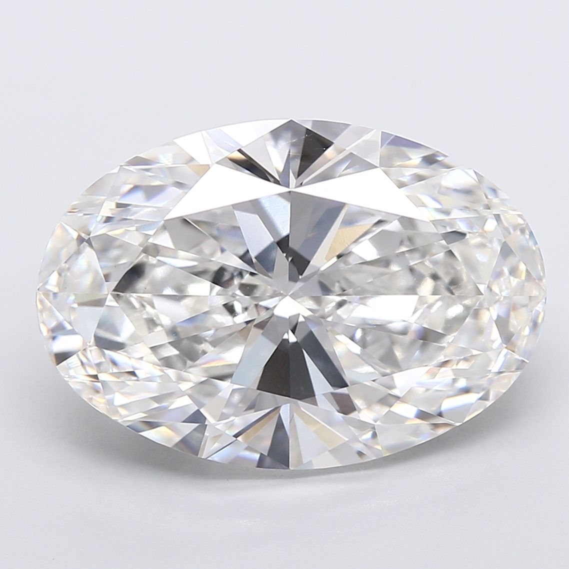 10.18 ct. oval Lab Grown Diamond front image