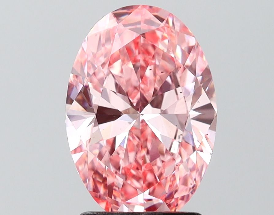 2.08 ct. oval Lab Grown Diamond front image