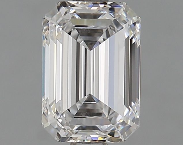 Diamant Émeraude 1.63 ct - Couleur D - Pureté VVS2