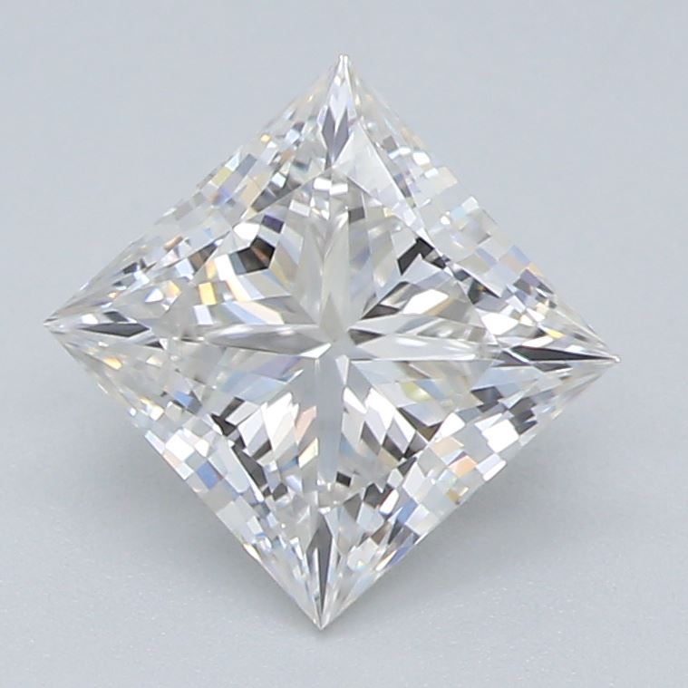 0.91 ct. princess Lab Grown Diamond front image