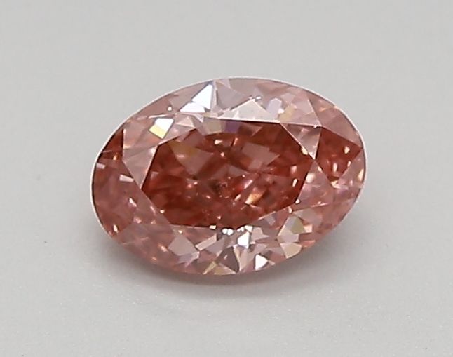 0.4 CT Fancy Vivid Pink OVAL