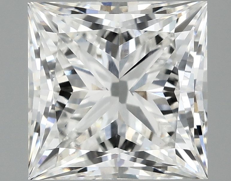 3.04 ct. princess Lab Grown Diamond front image