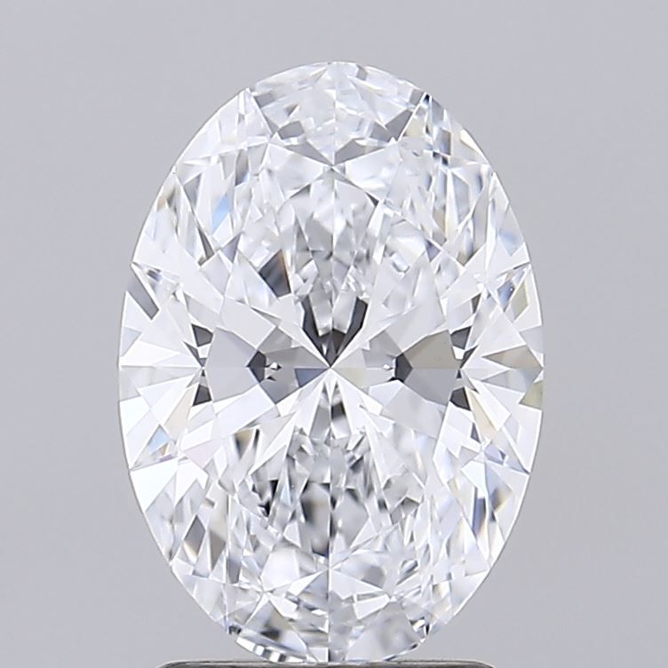 2.09 ct. oval Lab Grown Diamond front image