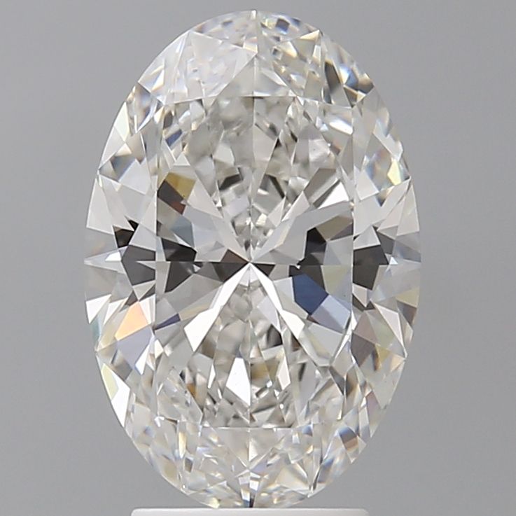 3.56 ct. oval Lab Grown Diamond front image