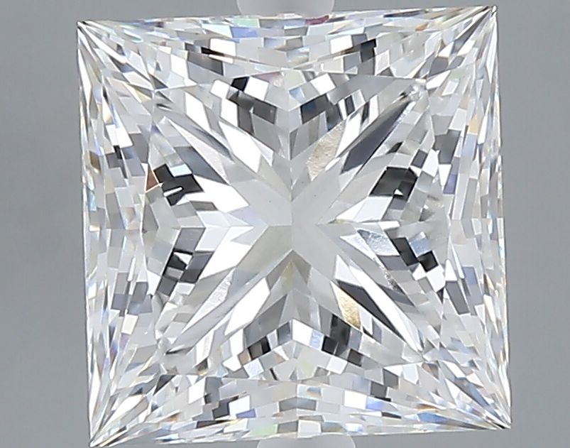 4.04 ct. princess Lab Grown Diamond front image