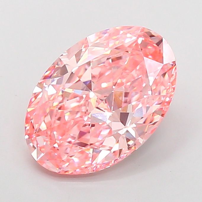 7.07 ct. oval Lab Grown Diamond front image