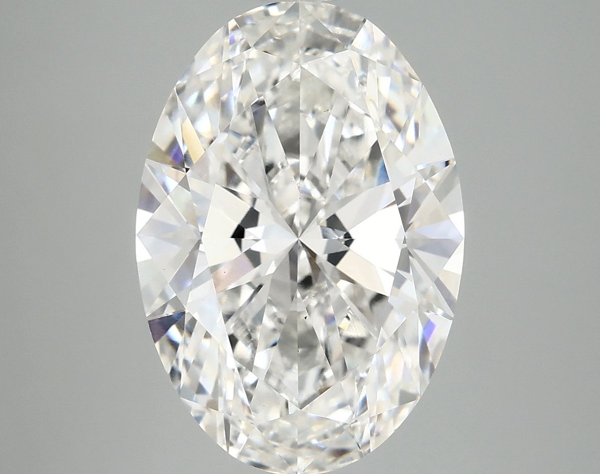5.00 ct. oval Lab Grown Diamond front image
