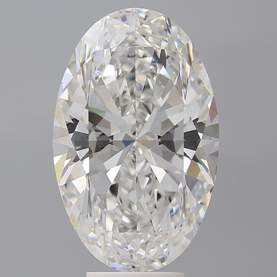 6.60 ct. oval Lab Grown Diamond front image