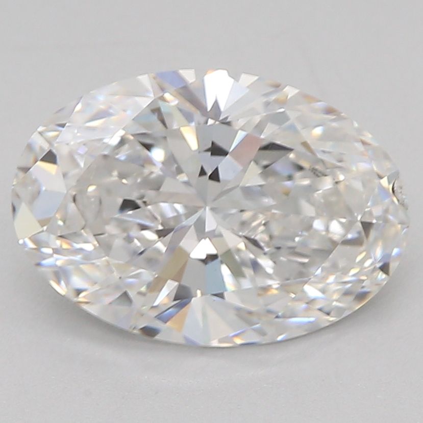 1.30 ct. oval Lab Grown Diamond front image