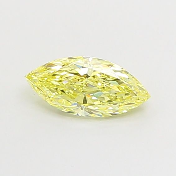 0.77 CT Fancy Intense Yellow MARQUISE