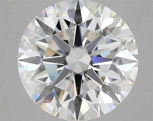 Diamant Rond 3.64 ct - Couleur F - Pureté VS2