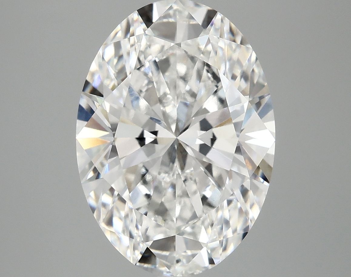 5.02 ct. oval Lab Grown Diamond front image