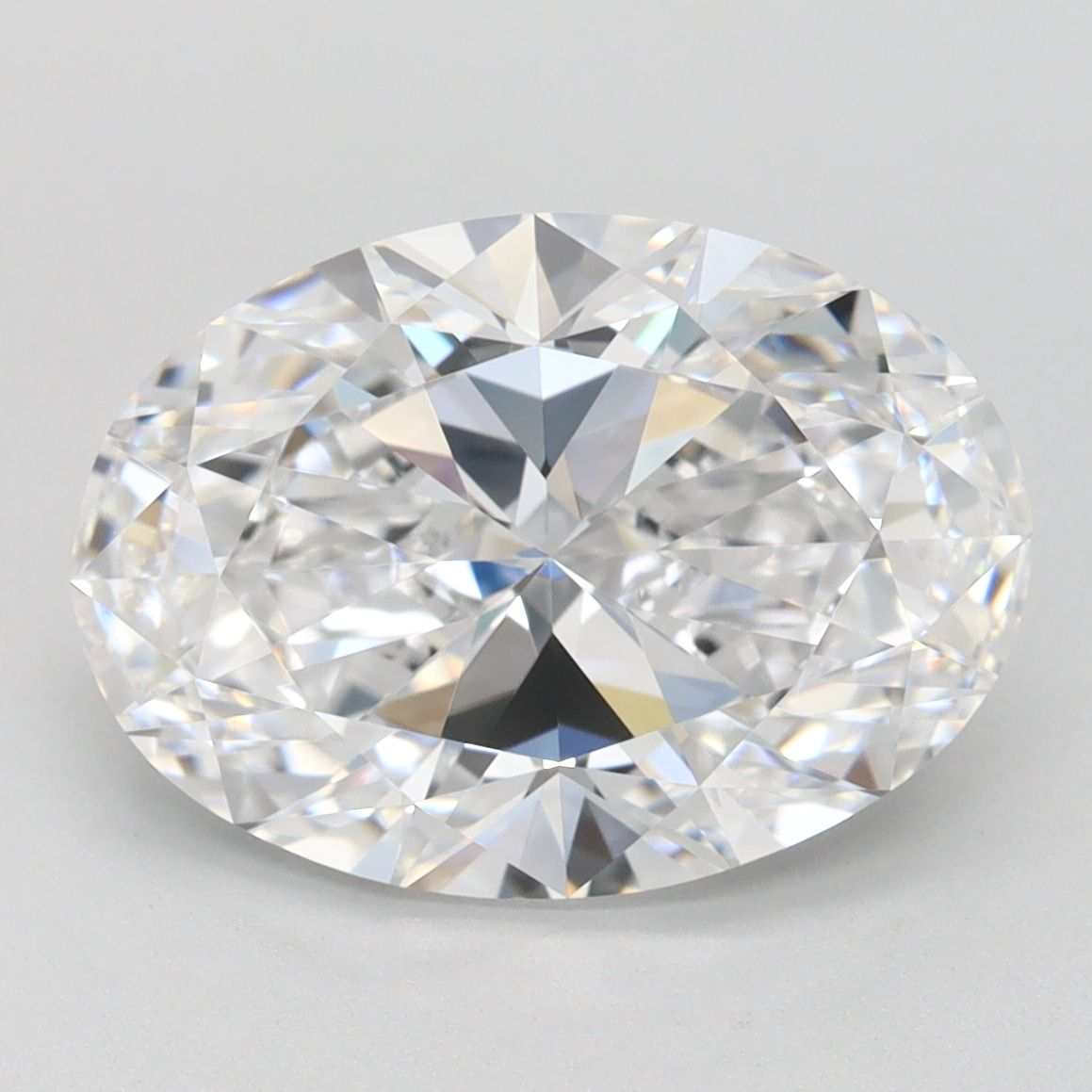 3.44 ct. oval Lab Grown Diamond front image