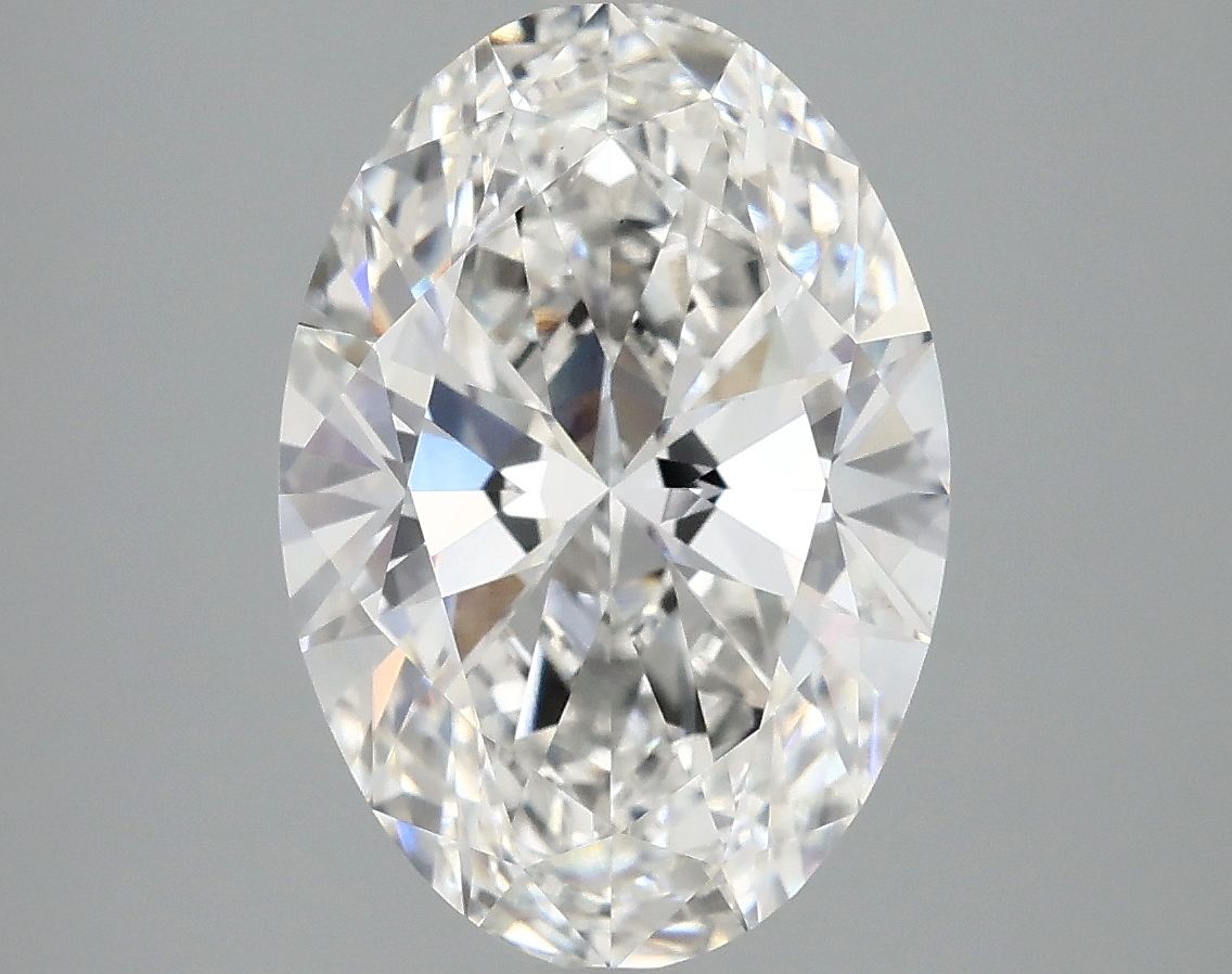 4.20 ct. oval Lab Grown Diamond front image