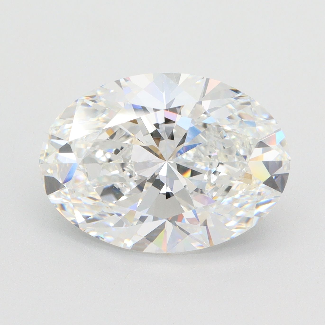 5.33 ct. oval Lab Grown Diamond front image