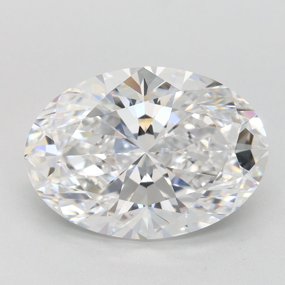 3.15 ct. oval Lab Grown Diamond front image