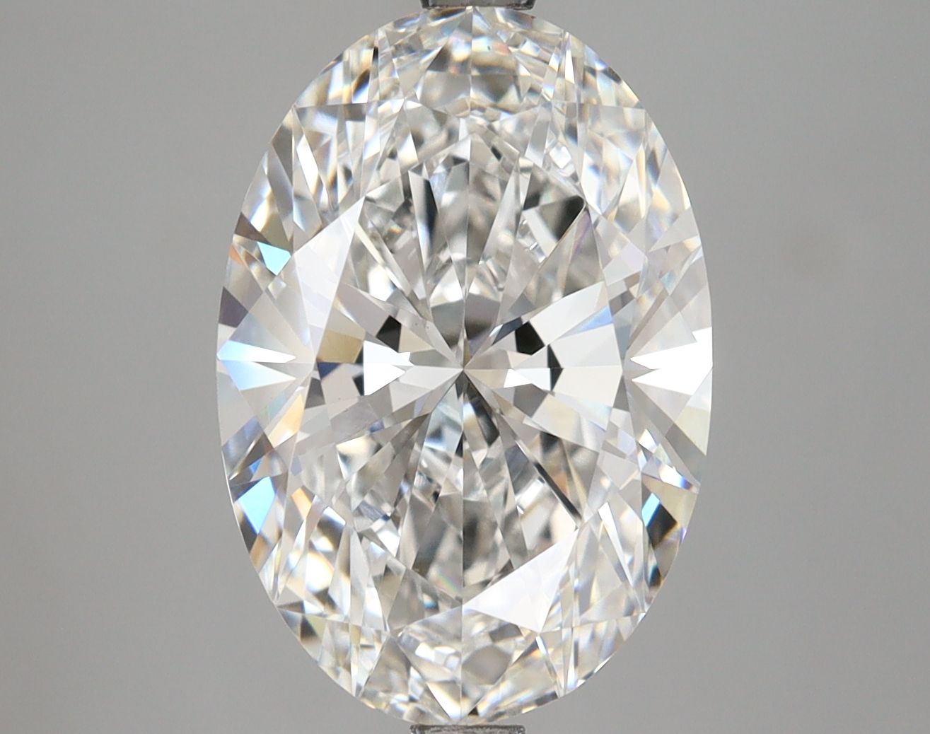 5.01 ct. oval Lab Grown Diamond front image