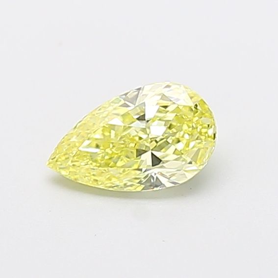 0.65 CT Fancy Intense Yellow PEAR