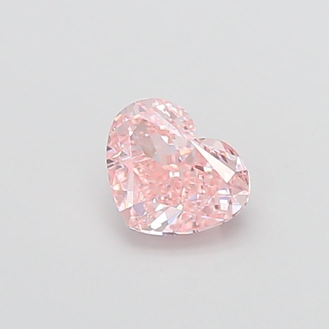 1.0 CT Fancy Intense Pink HEART