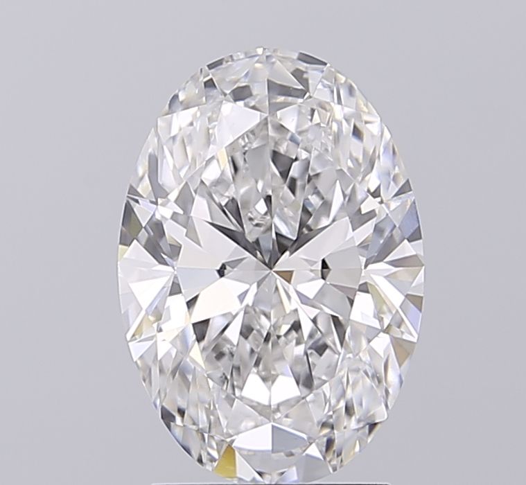 2.54 ct. oval Lab Grown Diamond front image