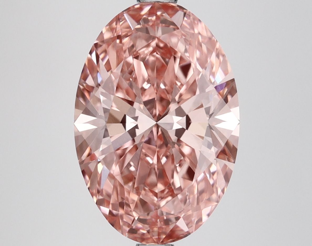 3.68 ct. oval Lab Grown Diamond front image