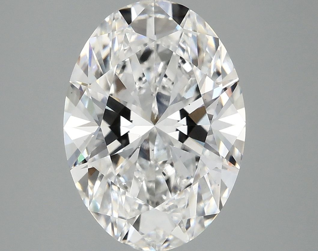 4.10 ct. oval Lab Grown Diamond front image