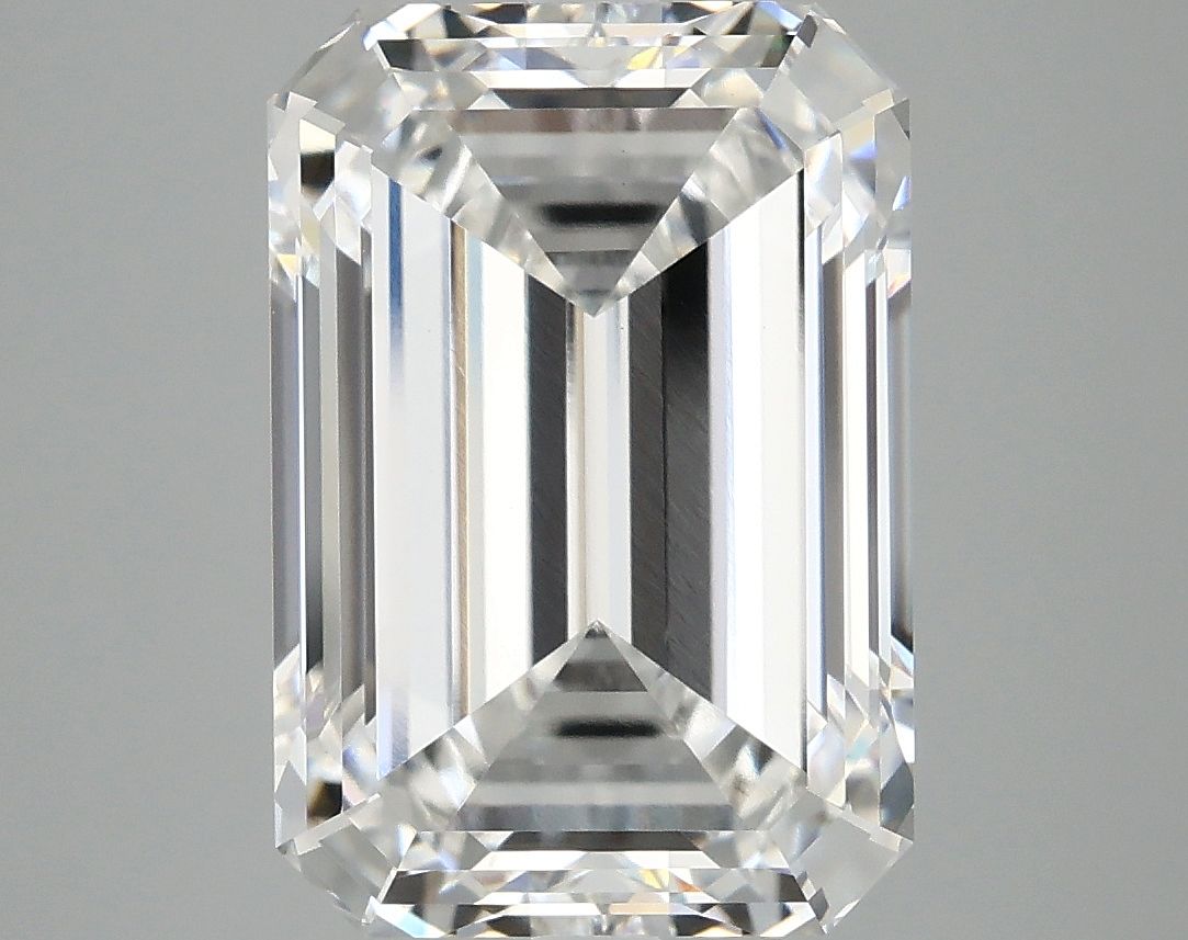 6.08 ct. emerald Lab Grown Diamond front image