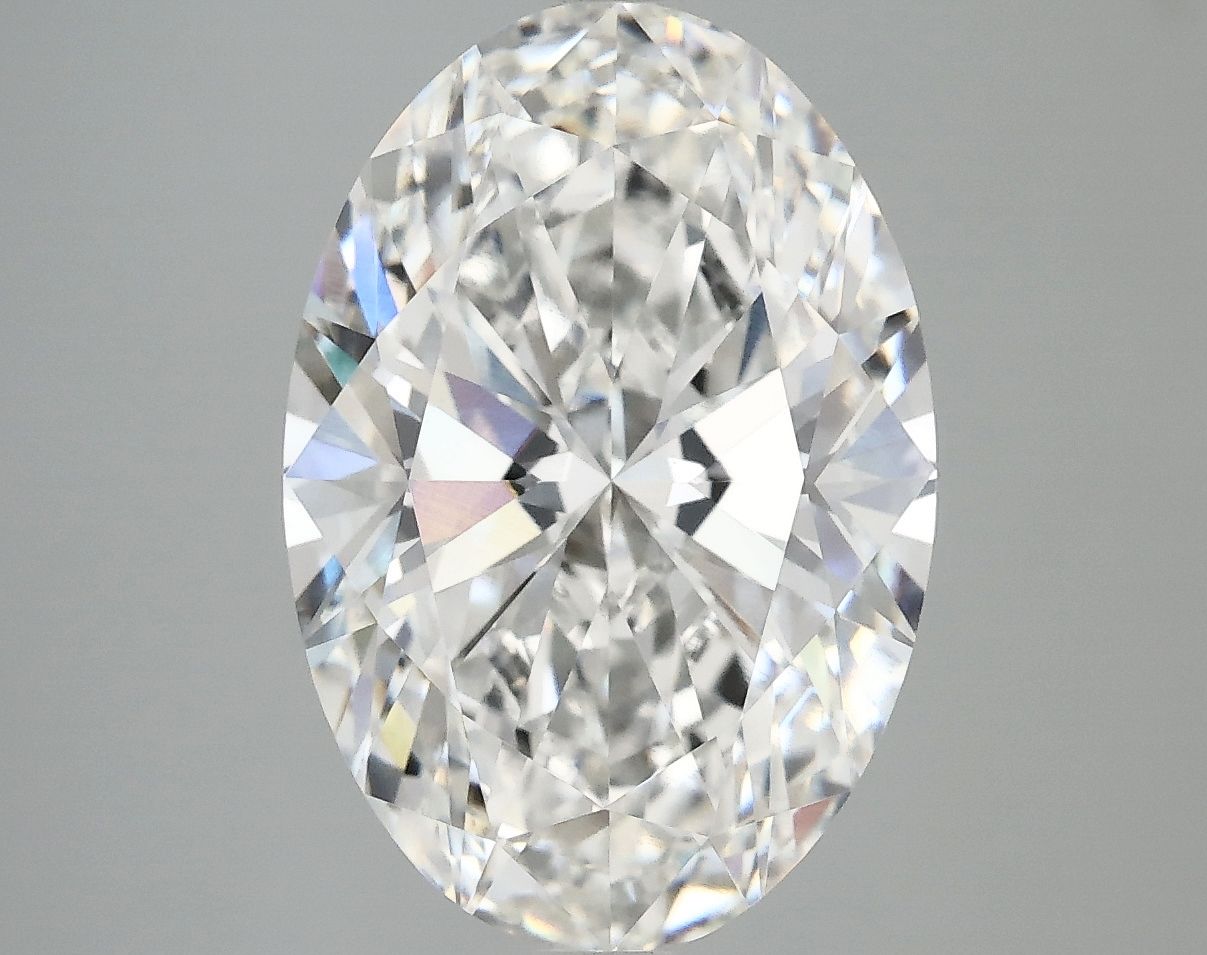 5.01 ct. oval Lab Grown Diamond front image