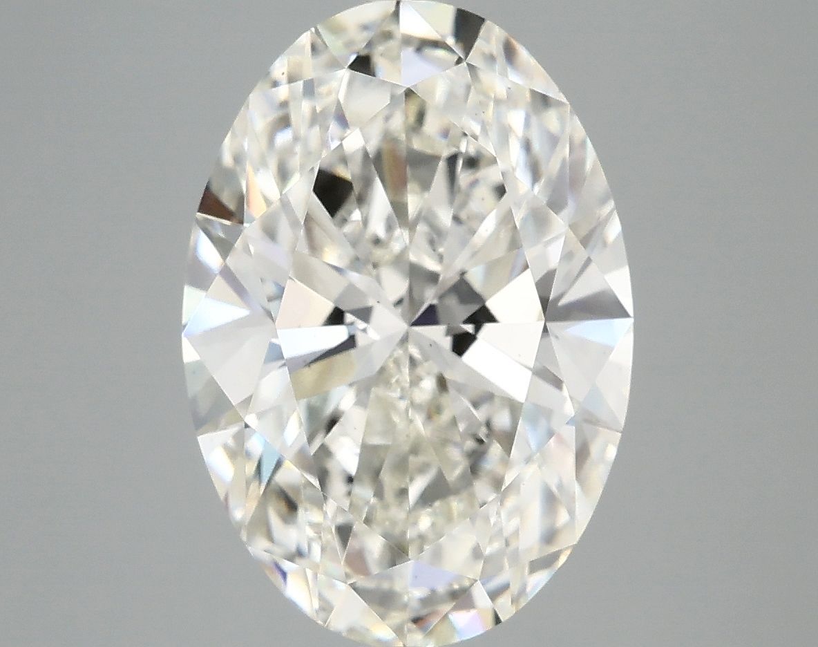 5.09 ct. oval Lab Grown Diamond front image