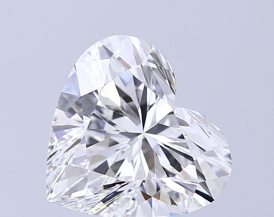 5.02 ct. heart Lab Grown Diamond front image