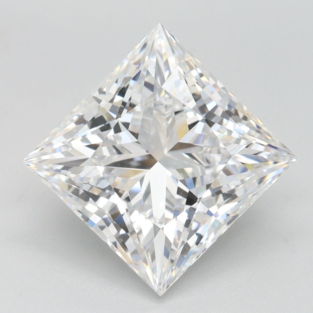 4.00 ct. princess Lab Grown Diamond front image