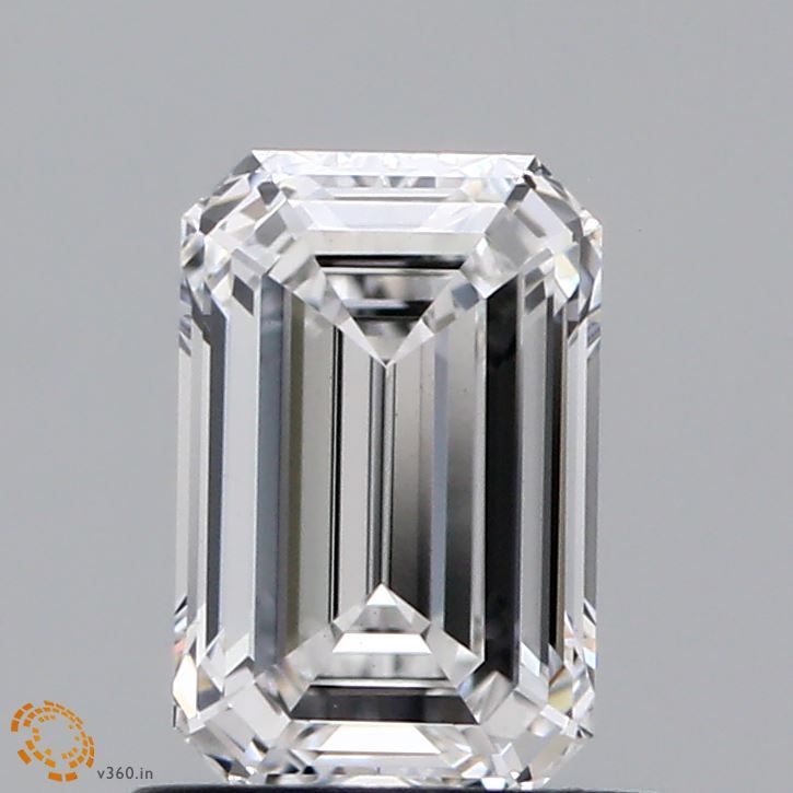 0.94 ct. emerald Lab Grown Diamond front image