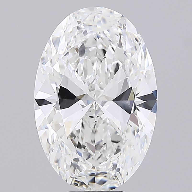 10.03 ct. oval Lab Grown Diamond front image