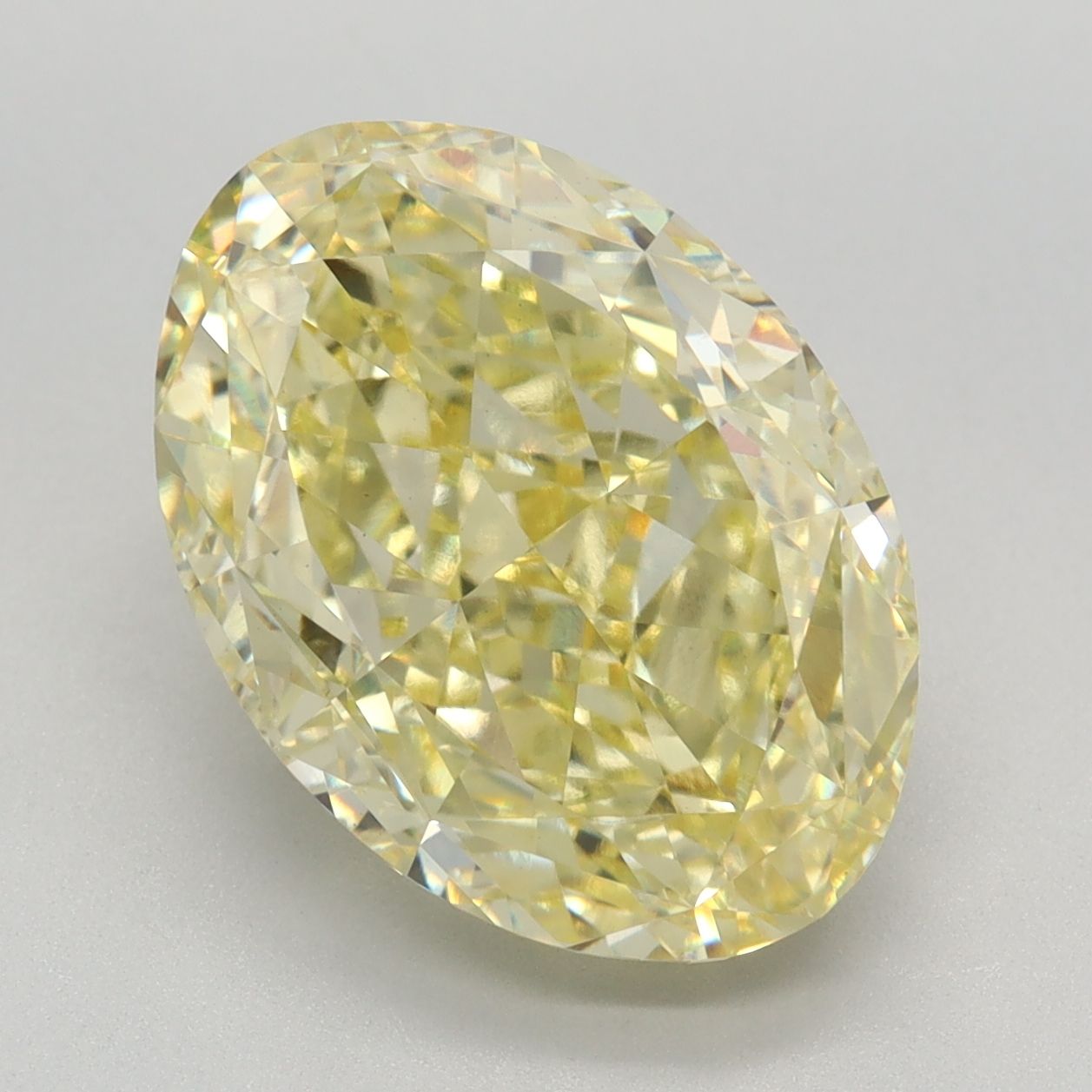 5.80 ct. oval Lab Grown Diamond front image