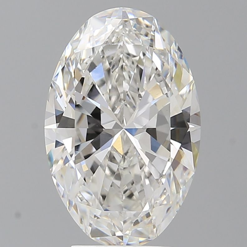 4.05 ct. oval Lab Grown Diamond front image