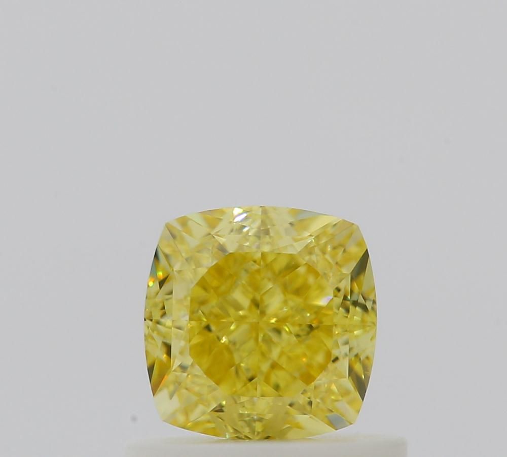 Diament 0.77 ct Fancy Vivid Yellow/VS1