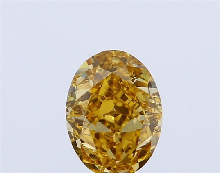 Diament 0.38 ct Fancy Intense Yellow/SI1