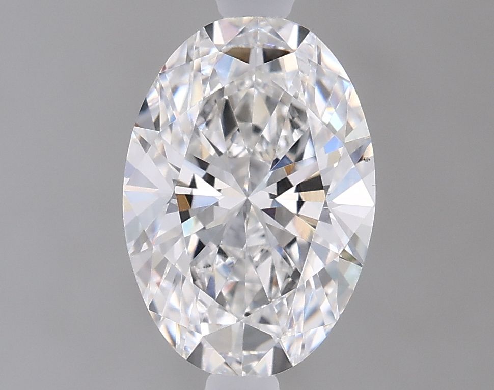 1.10 ct. oval Lab Grown Diamond front image