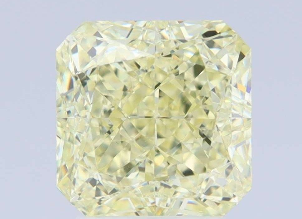 Diament 3.26 ct Fancy Light Yellow/VS1