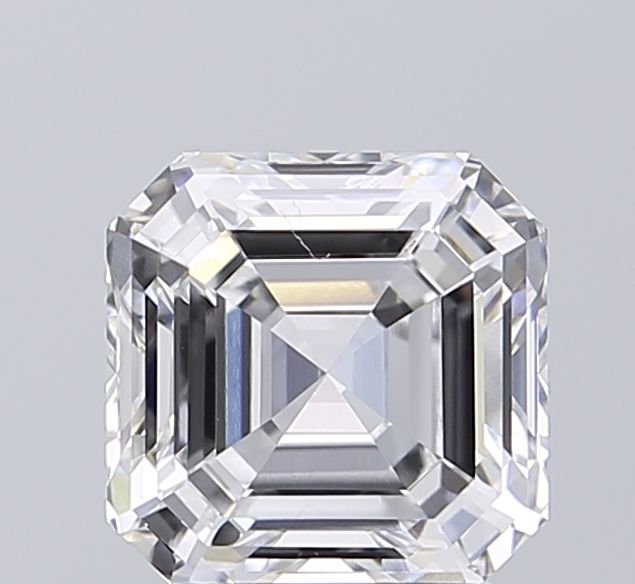 2.56 ct lab-grown Asscher Diamond