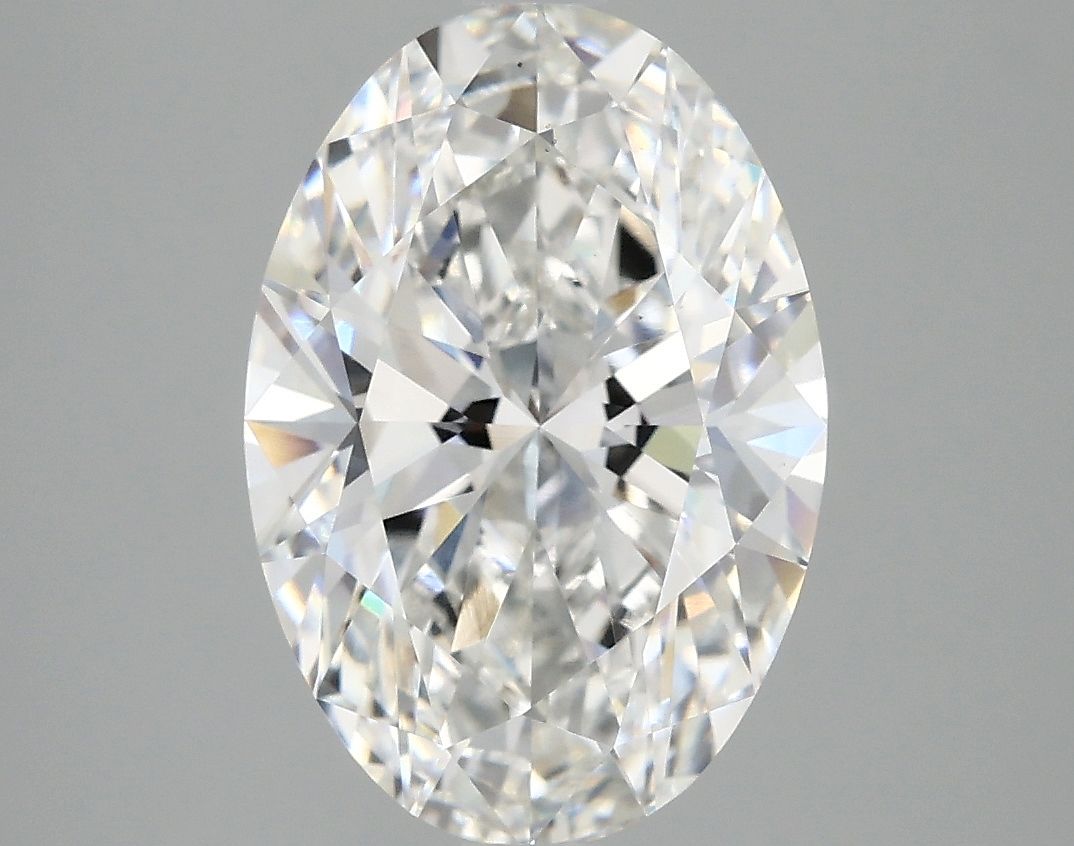 3.89 ct. oval Lab Grown Diamond front image