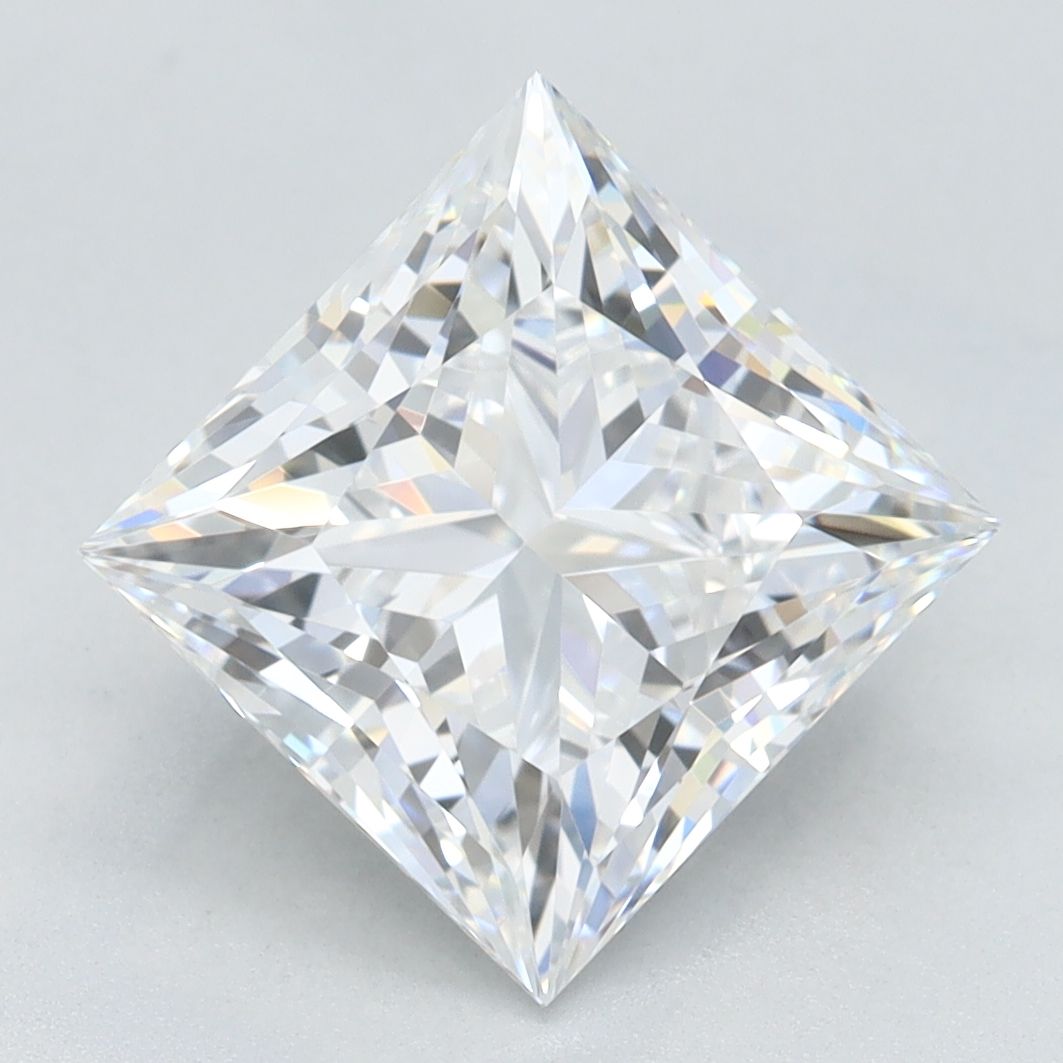 3.17 ct. princess Lab Grown Diamond front image