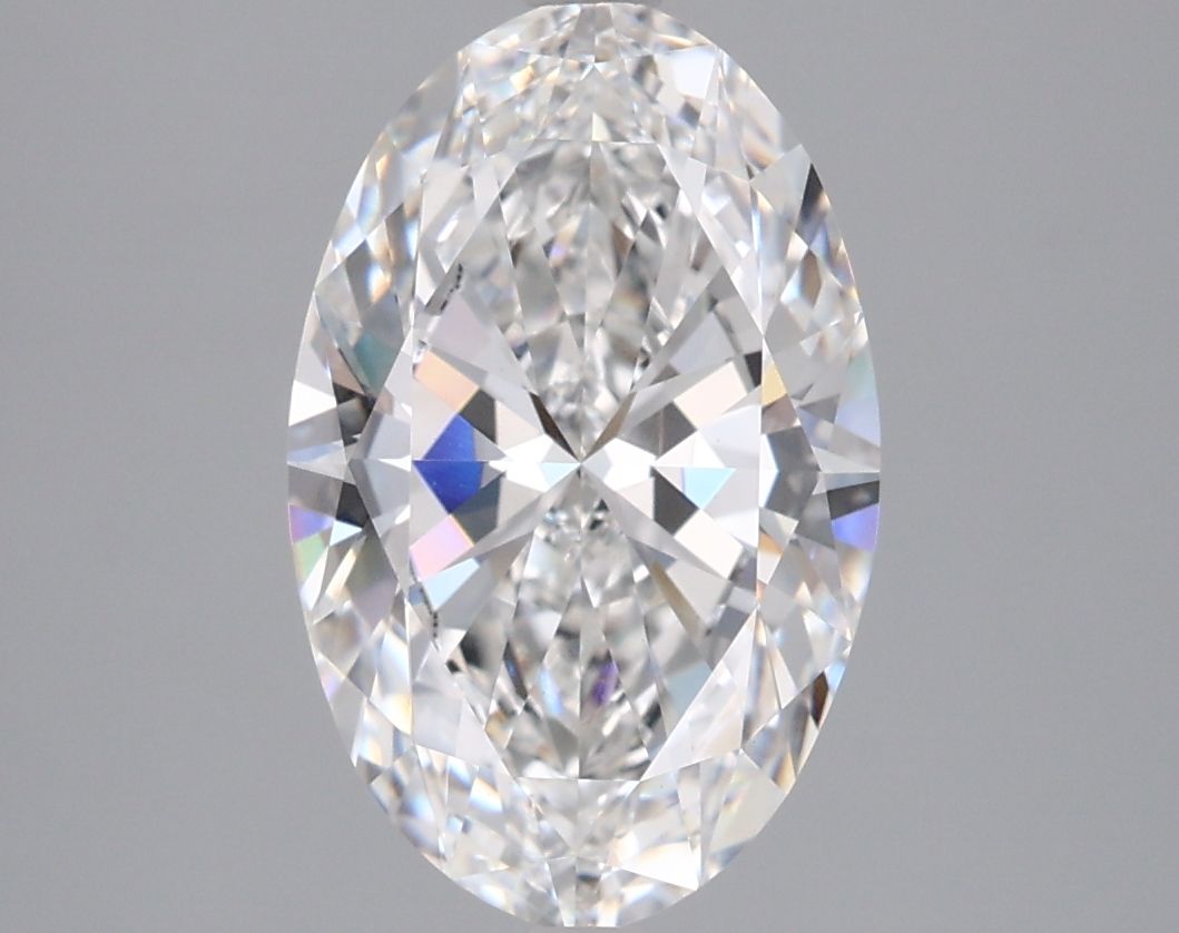 3.02 ct. oval Lab Grown Diamond front image